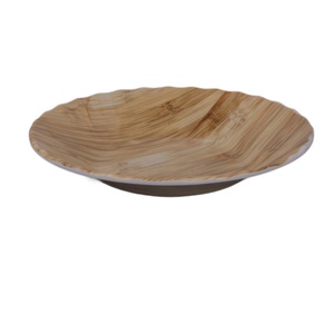 <span class=keywords><strong>Platos</strong></span> Hondos Redondos <span class=keywords><strong>de</strong></span> <span class=keywords><strong>Melamina</strong></span> con Diseño <span class=keywords><strong>de</strong></span> Madera, Ecológicos y Económicos, <span class=keywords><strong>de</strong></span> 7/8/9 Pulgadas, en Existencia, para la Vuelta al Cole - Product Image 2