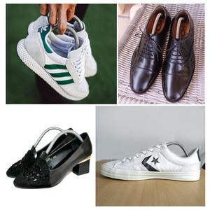 Scarpe personalizzate a buon mercato Shaper per scarpe da ginnastica scarpe da donna regolabile in plastica grande scarpetta albero barella per gli uomini - Product Image 2