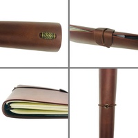 Journal de voyage de haute qualité, carnet épais avec papier ligné de 120 g/m², couverture en cuir, pochettes intérieures amovibles, cadeau idéal, agenda