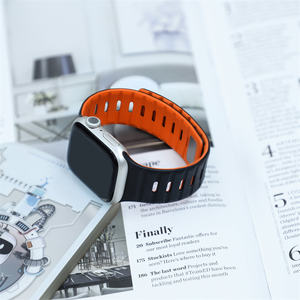 Correa magnética de silicona para <span class=keywords><strong>Apple</strong></span> <span class=keywords><strong>Watch</strong></span> <span class=keywords><strong>Series</strong></span> 8 <span class=keywords><strong>7</strong></span> <span class=keywords><strong>6</strong></span> 5 4 3 2 1 SE Ultra Band 49mm 45mm 41mm 44mm 40mm 42mm 38mm - Product Image 5