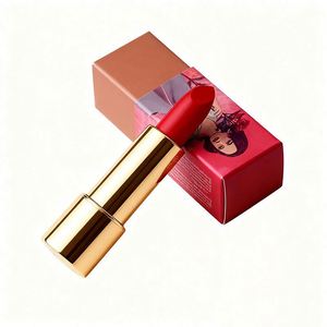Boîte d'emballage en papier pour rouge à lèvres cosmétique, prix d'usine, couleur personnalisée, logo en estampage à chaud - Product Image 1