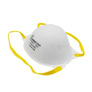 Factory Wholesale Cup Shape Niosh N95 Approved Half Filtering Facepiece Respirators Masks N95