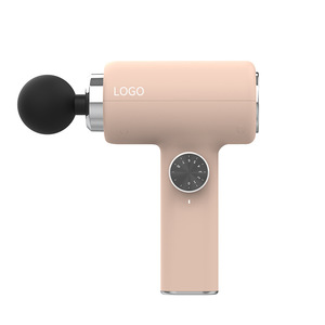 Customized Fascia Gun 10mm Muscle Relaxation Massage Instrument Multi Level Adjustable 4 Head Home Use USB Rechargeable - Product Image 2