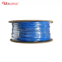 Câble coaxial RG316 en bobine, gaine noire, blanche et bleue, 50 Ohm, ultra-mince pour la fabrication de jumpers personnalisés