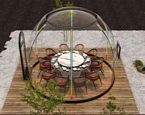 <span class=keywords><strong>Maison</strong></span> à bulles transparente de style tendance, nouvelle tendance, résistante aux chocs, pour célébrités en ligne - Product Image 3