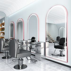 Miroir de coiffure en verre avec éclairage LED, design moderne, nouveauté 2025, idéal pour salon de coiffure, salle de bain, chambre à coucher, salle de sport - Product Image 5