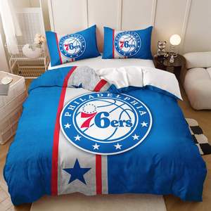 Hot Selling Factory Direct Sale 3D Duvet Cover Digital <strong>Football</strong> Printed Basketball logo <strong>Bedding</strong> Set - Product Image 5
