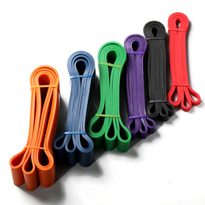 Mkas calisthenics màu hồng thể dục thể thao dài đàn hồi Workout Pilates Latex kháng Logo ban nhạc tập thể dục Latex kháng ban nhạc - Product Image 5