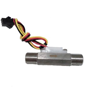不锈钢流量传感器<span class=keywords><strong>3</strong></span>-24v G 1/4 ”水流量传感器，用于水控制机液体流量计 - Product Image 3