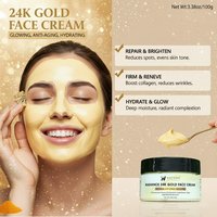 Ensemble de soins de la peau en marque privée Crème pour le visage à l'or 24 carats - Fabrication de produits de soins de la peau OEM Tous les produits de soins de la peau