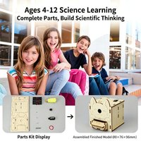 Kit de fabrication de taille-crayon électrique DIY - Jouet éducatif certifié CE non toxique pour enfants et écoles
