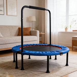 Trampolín Resistente <span class=keywords><strong>para</strong></span> <span class=keywords><strong>Adultos</strong></span>, Mini, con Capacidad de Carga de 300 kg <span class=keywords><strong>para</strong></span> Mayor Seguridad - Product Image 3