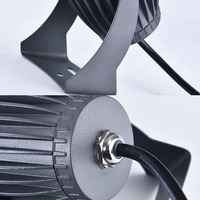 Projecteur LED Mini 10W Étanche, Lumière Inondante, Jardin Extérieur, Température de Couleur RVB, Aluminium, Certifié FCC, Éclairage Mural pour Parc
