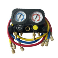 CVC Quatre Façons Jauge De Collecteur De Fluide Frigorigène Ensemble MG-4-R32 pour la réfrigération R32 R410a R134a 1234yf