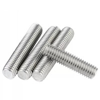 Stainless Steel Threaded Rod Full - Thread Bar M2 M2.5 M3 M4 M5 M6 M8 M10 M12 M14 M16 M18 M20 Length 1m - 3m Threaded Rod
