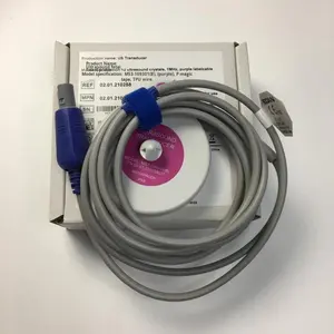 EDAN Original EUA Fetal Monitor F3/F6/F9 Fetal Heart Probe Dual Slot 4-Pin Purple 2.5-5.0MHz Sensor analógico MS3-109301 - Product Image 5