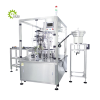 ZXSMART automatique Double tête pompe magnétique détergent liquide jus boisson bec poche remplissage capsulage Machine