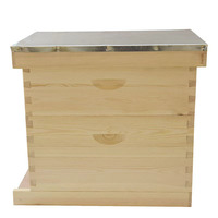 Prix d'usine OEM Ruche en bois Langstroth sans cadres ni feuilles de fondation