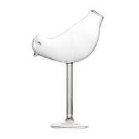 150Ml Oiseau Créatif 3D Forme Animale Cocktail Gobelet Verre Personnalité Moléculaire Fumé Modélisation Verre Fantaisie Vin Gobelet