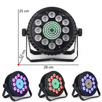 Projecteur PAR à LED 12x10W RGBW 4-en-1 + 80x3-en-1 pour effets de scène, idéal pour discothèques, bars et DJ