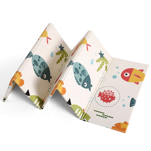 Tapete de Juego Plegable para Bebés, Antideslizante, Impermeable, de Material XPE, Seguro para que los Bebés lo Muerdan, para Deportes y Picnics - Product Image 1
