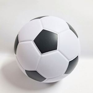 Pelota Antiestrés de Fútbol de Espuma de PU de Alta Calidad, Tamaño Grande de 8 Pulgadas (20 cm), Pelota Deportiva Suave y Apretable, Juguetes para Aliviar el Estrés - Product Image 1