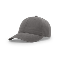 Casquette de baseball non structurée en coton lavé à 6 panneaux, style Richardson 326, avec logo brodé personnalisé, vente en gros