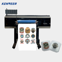 Fabricant machine d'impression d'étiquettes rouleau autocollant imprimante uv dtf imprimante a3 avec plastifieuse pour autocollants personnalisé machine d'impression
