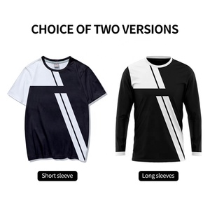 Wholesale Quick Dry Polyester <strong>RedT</strong>-<strong>shirt</strong> Custom Sublimation Breathable Plus Size Long Sleeve Round Neck t <strong>Shirt</strong> VL412 - Product Image 4
