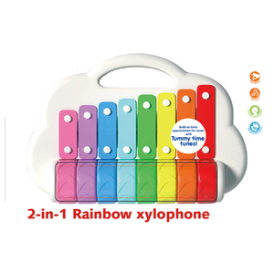Instrumentos musicales de juguete piano Baby roller piano 2 en 1 xilófono clásico <span class=keywords><strong>para</strong></span> niños - Product Image 4