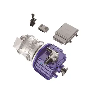RisunPower 150kW-250kW 20-30 ตันระบบขับเคลื่อนไฟฟ้าบริสุทธิ์สําหรับรถแทรกเตอร์ไฟฟ้ารถบรรทุกดัมพ์ตัวเองรถบรรทุกผสมคอนกรีต