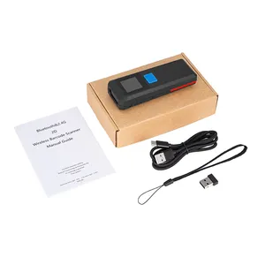 temu portable 1d 2d qr Barcode Reader Mini Barcode Scanner For Android Tablet PC Pos Systems BT Wireless Scanner