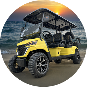 2+2 Seats Best Design 36V <b>Lithium</b> <b>Battery</b> Mini Club Car 4X4 Electric Golf Carts - Product Image 2