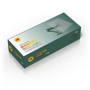 NB F80-XK nhôm màu xanh lá cây 90 độ nghiêng nâng xoay máy tính đứng với máy tính để bàn màn hình cánh tay sản phẩm Chứng Khoán mới - Product Image 6