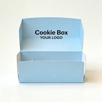 Boîte d'emballage en papier personnalisée pour biscuits, chocolats, desserts, gâteaux, pains, vente en gros, qualité alimentaire, recyclable, bon marché