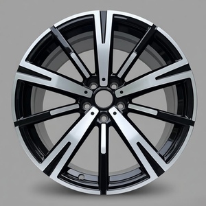 ล้อฟอร์จสีดำขนาด 18-20 นิ้ว หน้าเจียรเงา ผลิตตามสั่ง PCD 5*114.3 T6061 จากโรงงานจีน สำหรับรถบีเอ็มดับเบิลยู - Product Image 2