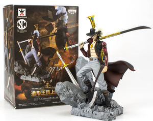 17cm vente entière japonais personnalisé Pvc PU vinyle jouets de haute qualité Anime Figure chaud dessin animé bande dessinée Mihawk <span class=keywords><strong>Manga</strong></span> Anime Figure - Product Image 1