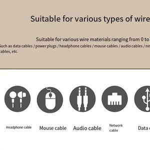 Organizador de Cables Magnético para Escritorio con Clips Ajustables para una Gestión de Cables Ordenada y Eficiente - Product Image 3