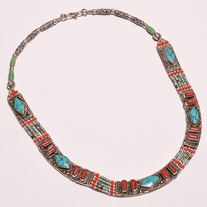 Venta al por mayor, collar tibetano de moda, joyería, collar Vintage, joyería de diseñador - Product Image 4