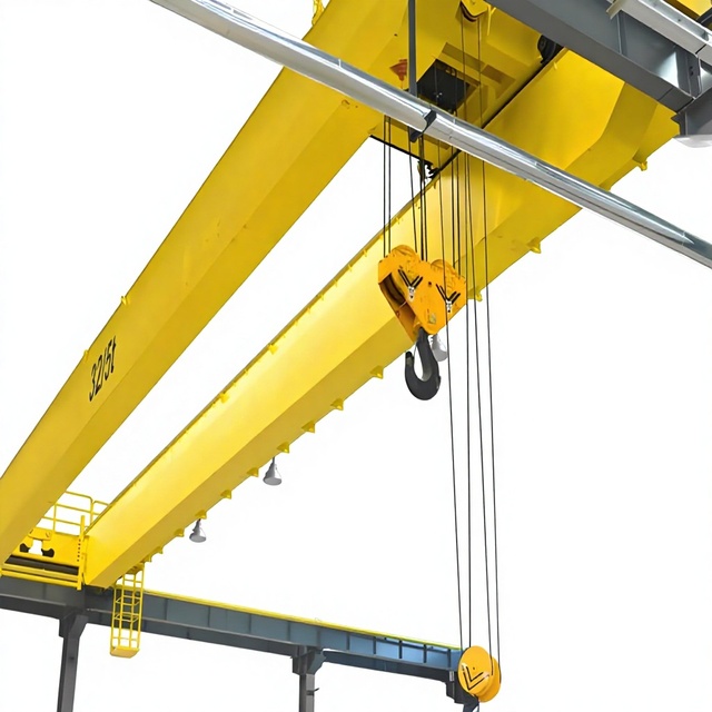 Remote Control QDXX European Bridge Crane for Wireless Operation in Large Closed Factory Buildings