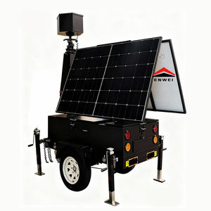 Caméra solaire hors réseau sur remorque pour la sécurité périmétrique dans les zones isolées <span class=keywords><strong>sans</strong></span> <span class=keywords><strong>électricité</strong></span> - Product Image 2