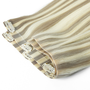 Extensions de <span class=keywords><strong>cheveux</strong></span> naturels invisibles à clipser en gros, cuticules alignées, injection de <span class=keywords><strong>cheveux</strong></span>, clips sans couture - Product Image 2