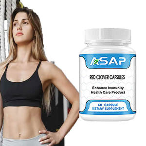 New Arrival OEM Hot Sale Red Clover Blossom Extract Supplement and Red Clover Capsules - Product Image 1