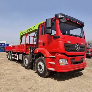 Vente directe usine : Grue montée sur camion Shacman Delong 8x4, flèche Zoomlion 14 tonnes à 5 sections, utilisation facile - Product Image 3