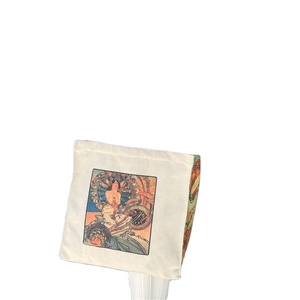 Women's Cotton <b>Canvas</b> Tote Shopping Bag with Custom Logo Eco-friendly & Durable for Daily Use - Product Image 3