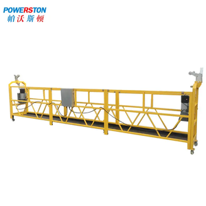 Échafaudage <span class=keywords><strong>suspendu</strong></span> ZLP630 <span class=keywords><strong>en</strong></span> acier avec structure à câbles pour l'entretien des ponts et des cheminées - Product Image 6