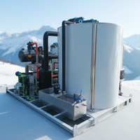 Máquina de Hielo en Escamas Haiyue de Gran Capacidad, 25 Toneladas, Industrial, Comercial, con Certificación CE