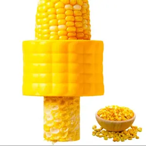 hot products top 20 Factory wholesale Stainless Steel Blade Corn Stripping Tool Corn Peelers Yellow Cob Corn Stripper