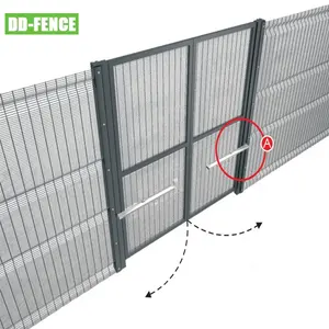 Chinesischer Hersteller Manuel oder Automatic Swing Sliding Gate für Garden Backyard Villa Industry