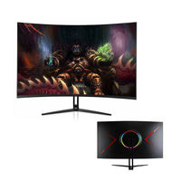 Vente en gros Moniteur LCD 19 20 24 27 32 34 pouces 144hz 165hz 240hz Écran PC Moniteur de jeu incurvé 4K 2K